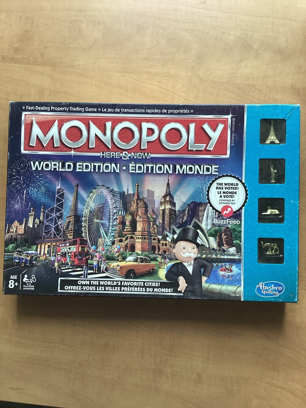 Complete! RARE Monopoly Here & Now World Edition board game